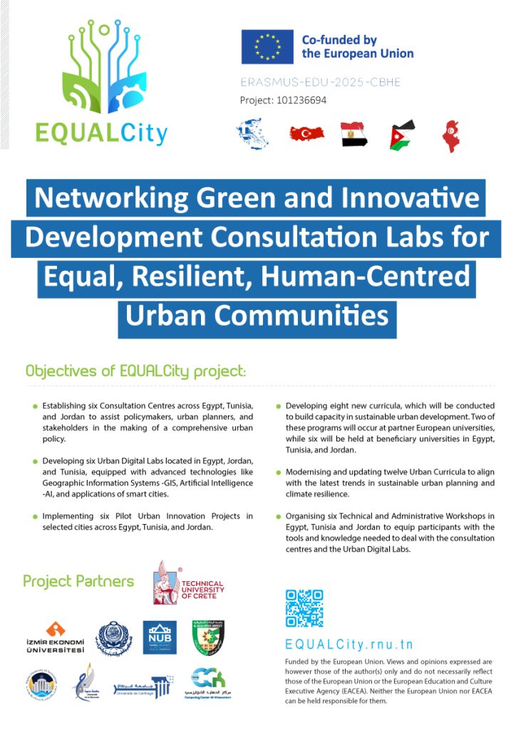 EQUALCity - Networking Green and Innovative Development Consultation Labs for Equal, Resilient, Human-Centred Urban Communities.