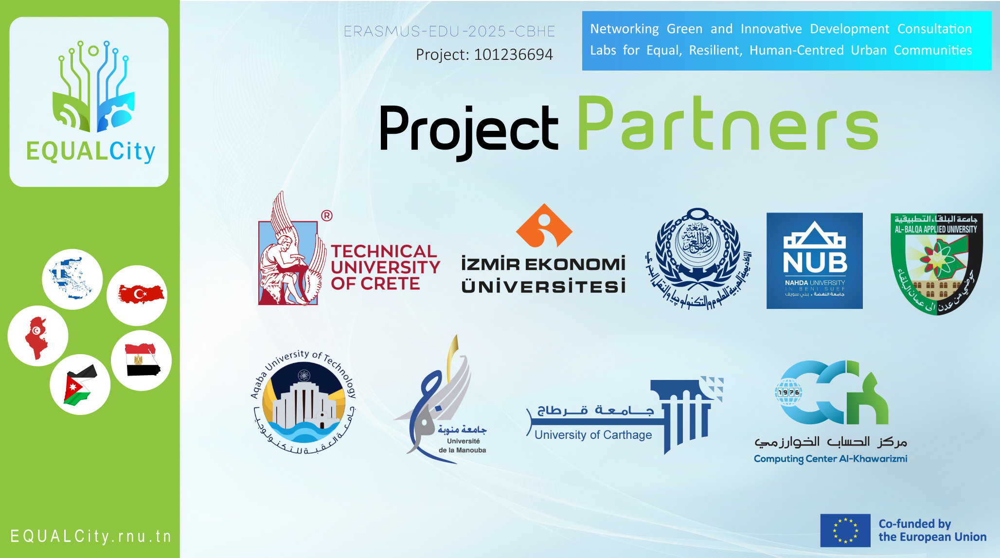EQUALCity - Networking Green and Innovative Development Consultation Labs for Equal, Resilient, Human-Centred Urban Communities.